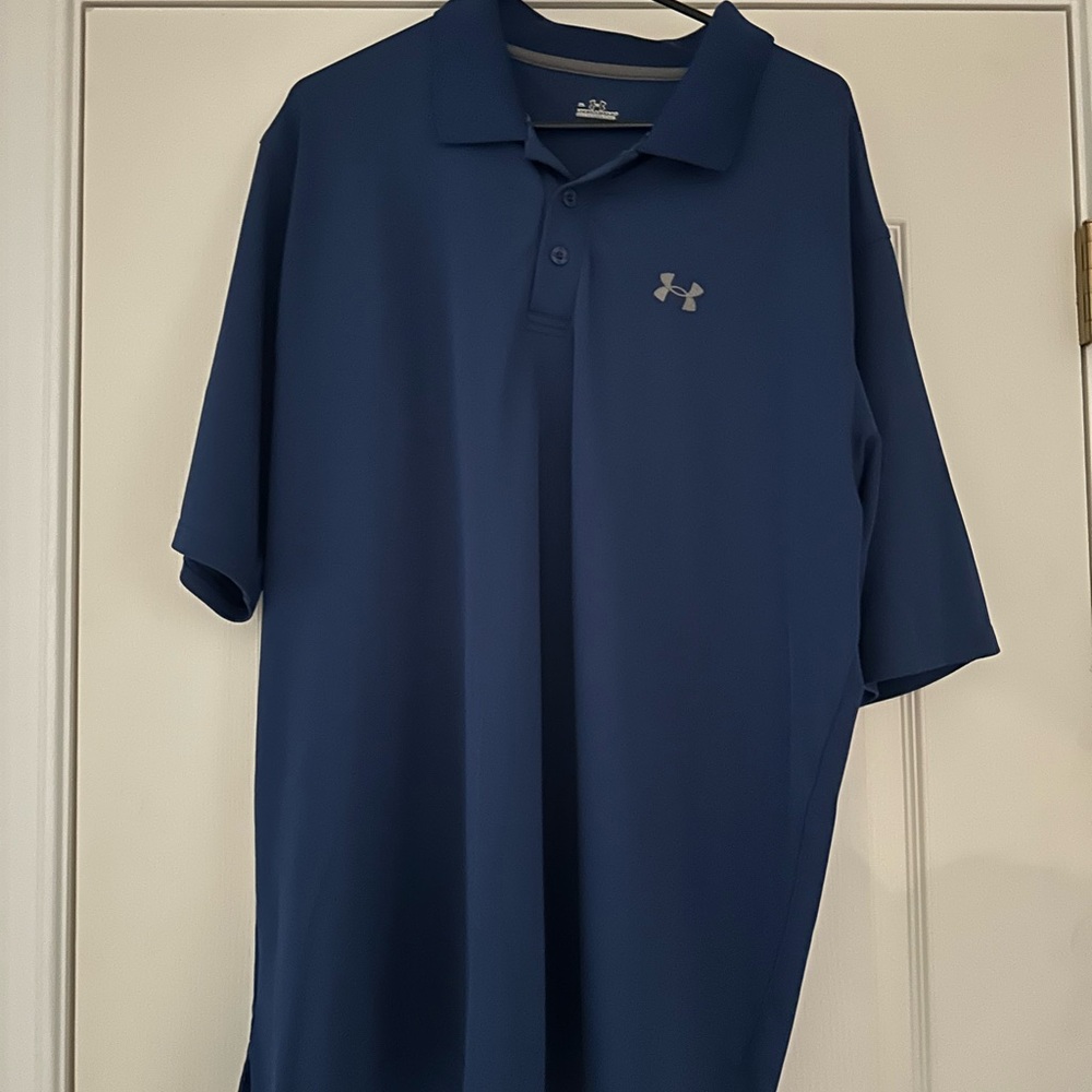 Under Armour Men's Navy Polo Shirt